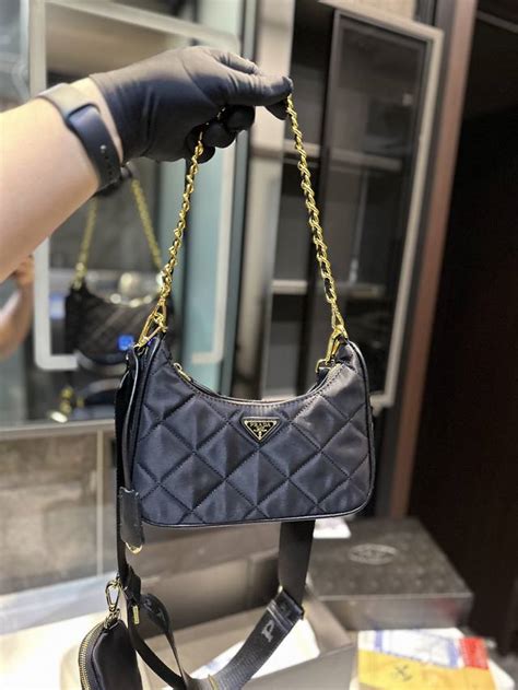 prada hobo combo|prada hobo malaysia.